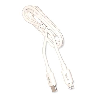 iggual cable USB-C/Lightning 100 cm blanco Q3.0 3A - Imagen 1
