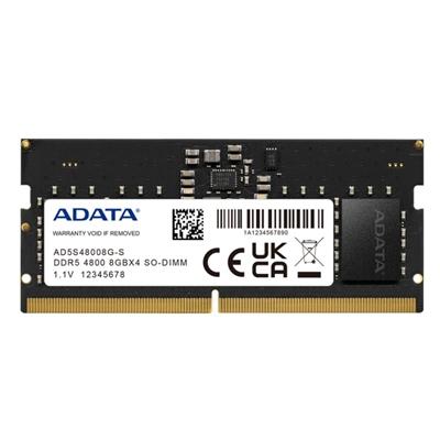 ADATA RAM AD5S48008G-S SO DIMM 8GB 4800Mhz DDR5 - Imagen 1