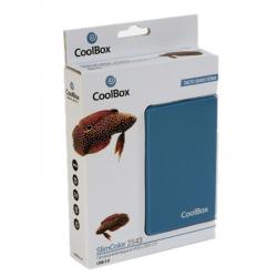 Coolbox caja hdd scg2543 2.5' 3.0 azul - Imagen 3