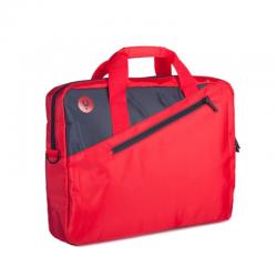 Monray maletín portátil 15,6"  bolsillo ext. rojo - Imagen 2