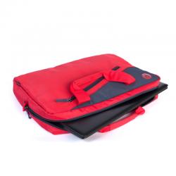 Monray maletín portátil 15,6"  bolsillo ext. rojo - Imagen 4
