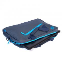 Monray gingerblue maletin 15.6 bolsillo azul" - Imagen 4