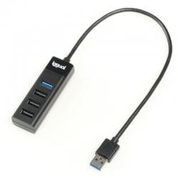 iggual Hub USB x 3 puertos USB 2.0 + 1 USB 3.0 - Imagen 1