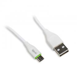 Iggual cable usb-a/micro-usb 100 cm blanco - Imagen 3