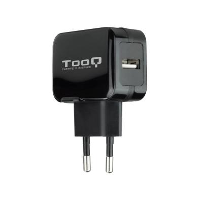 Tooq TQWC-1S01 Cargador de pared 1 USB, Negro - Imagen 1