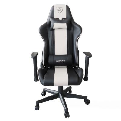 KEEP OUT Silla Gaming  XSPRO-RACINGW PRO WHITE - Imagen 1