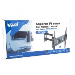 Iggual sptv05 soporte tv 32-55" 25kg pared full - Imagen 3