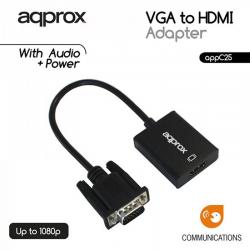 Approx appc25 adaptador vga a hdmi - Imagen 3