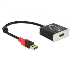 Delock Adaptador USB 3.0 tipo-a Macho/ Hdmi Hembra - Imagen 1