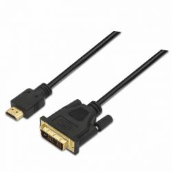 Cable DVI a HDMI, DVI18+1/M-HDMI A/M, 1.8 m - Imagen 1