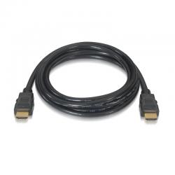 Cable HDMI V2.0 4K@60Hz 18Gbps A/M-A/M Negro 2m - Imagen 1