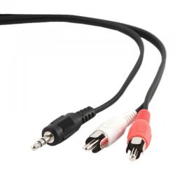 Gembird cable audio mjack rca m/m 5 mts - Imagen 3