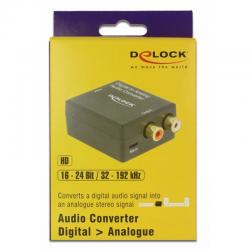 Delock convertidor de audio digital toslink a rca - Imagen 4