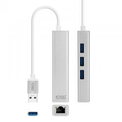 Conversor USB3.0 Ethernet +3xUSB 3.0 - Imagen 1