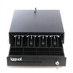 Iggual cajón portamonedas iron-15 37cm 4+8 negro - Imagen 5
