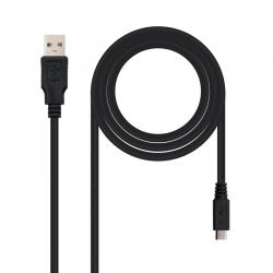 Cable USB 2.0 A/M Micro USB B/M 0,8 m - Imagen 1