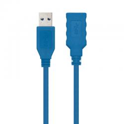 Nanocable cable usb 3.0, a/m-a/h, azul, 1 m - Imagen 3