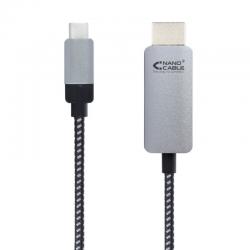 Nanocable cable conversor usb-c/m a hdmi/m 1.8 m - Imagen 3