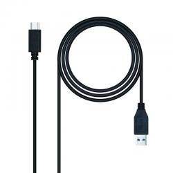 Nanocable Cable USB3.1 Gen2 USB-C/M-A/M 1,5m - Imagen 1