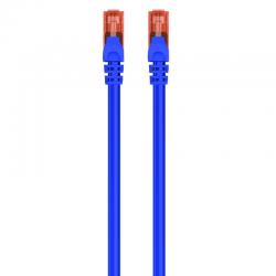 Ewent cable de red Categoría 6 U/UTP 0,5mt azul - Imagen 1