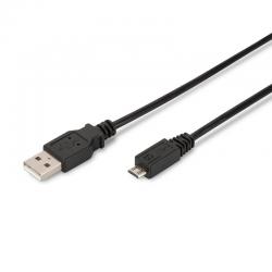 Ewent cable usb 2.0  "a" m a micro "b" m 0.5 m - Imagen 2