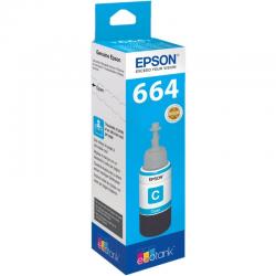 Epson Botella Tinta Ecotank T6641 Cyan 70ml - Imagen 1