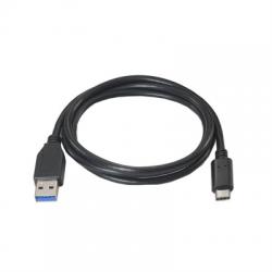 Cable USB 3.1 Gen2 10Gbps 3A Tipo USB-C/M-A/M 1m - Imagen 1