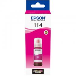 Epson botella tinta ecotank 114 magenta 70ml - Imagen 2