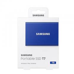 Samsung t7 ssd externo 1tb nvme usb 3.2 azul - Imagen 5