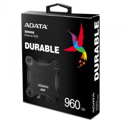ADATA SD600Q SSD Externo 960GB USB 3.1 Negro - Imagen 1