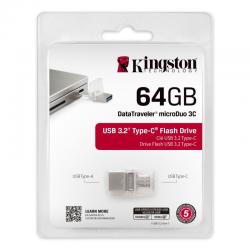 Kingston datatraveler microduo 3c 64gb usb3.2 - Imagen 5
