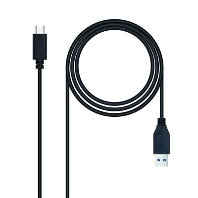 Nanocable Cable USB3.1 Gen2 USB-C/M-A/M 0,5m - Imagen 1