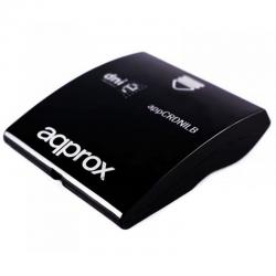 Approx! lector appcrdnilbv2 dni ext+smart card neg - Imagen 3