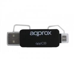 Approx appc33 adaptador microsd/sd/mmc a usb/micro - Imagen 2