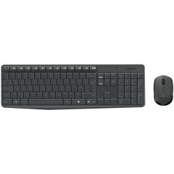 Logitech teclado y ratón inalámbrico mk235 gris - Imagen 3
