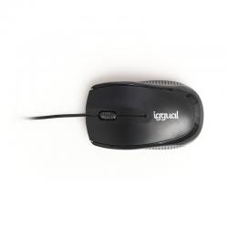 Iggual ratón óptico com-basic-800dpi negro - Imagen 4