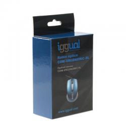 Iggual ratón óptico com-ergonomic-rl-800dpi azul - Imagen 5