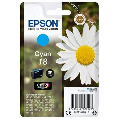 Epson Cartucho T1802 Cyan - Imagen 1