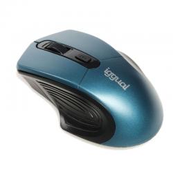 Iggual ratón inalámbrico ergonomic-l-1600dpi azul - Imagen 2
