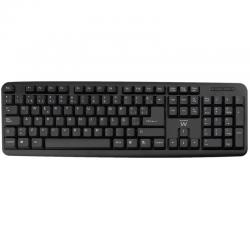 Ewent teclado slim usb-ps2 ew3109 negro - Imagen 2