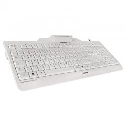 Cherry teclado+lector chip integrado (dnie) blanco - Imagen 3