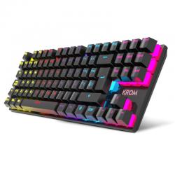 Krom teclado gaming nxkromkasictkl  tkl rainbow - Imagen 4
