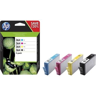 HP Cartucho Multipack 364 Negro+ Color - Imagen 1