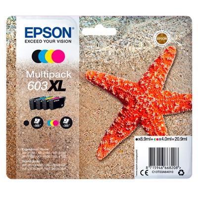 Epson Cartucho Multipack 603XL 4 Colores - Imagen 1