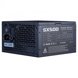 Hiditec Fuente Al.SX 500W 60 Black 120mm fan - Imagen 1