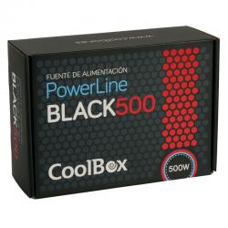 Coolbox fuente alim. atx powerline black 500 - Imagen 3