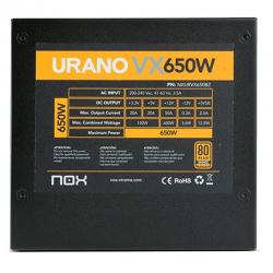 Nox fuente alimentación urano vx 650w 80+ bronze - Imagen 5