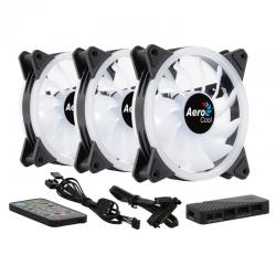 Aerocool ventilador duo12pro, 3x 12cm argb fan kit - Imagen 4