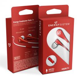 Energy sistem auricular intrauditivo style 1 rojo - Imagen 5