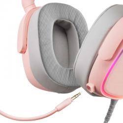 Mars gaming mhaxp pink rgb headphones - Imagen 5